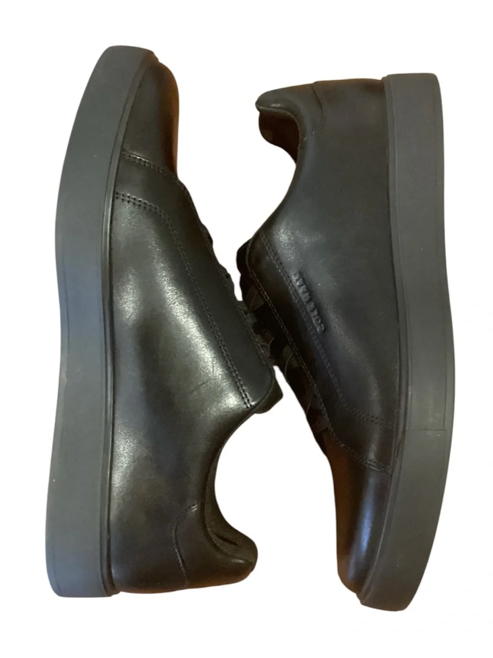 Cole Haan GrandPro Luxe Leather Slip On Sneakers Black Men's Size 10